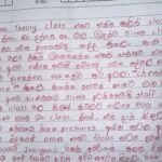 Handwritten review