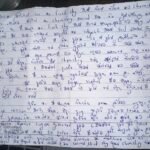 Handwritten review